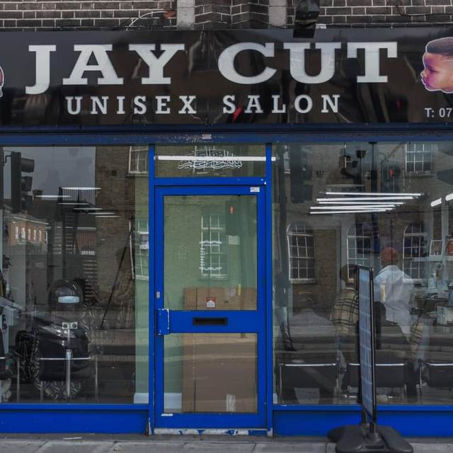 JayCutz Unisex Salon shopfront, Mitcham